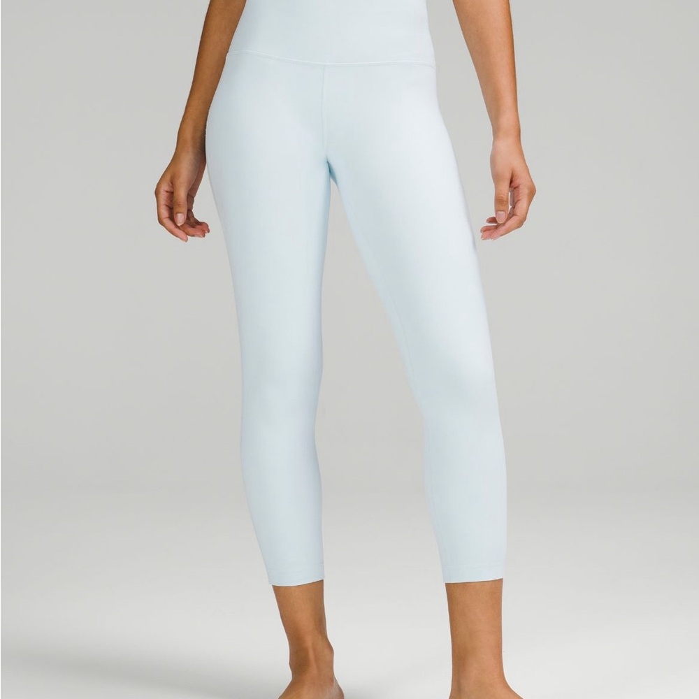 Blue Lululemon align leggings